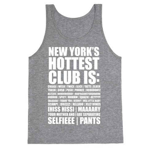 New York's Hottest Club Is Tank Top